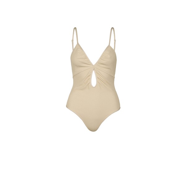 Johanna Ortiz Sundown Dust One Piece in Ecru