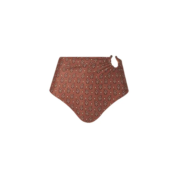 Johanna Ortiz Taita Bikini Bottom in Brown