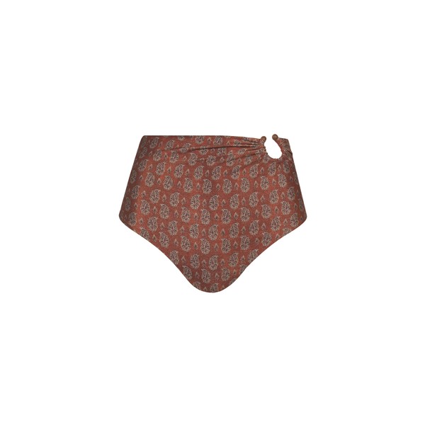 Johanna Ortiz Taita Bikini Bottom in Light Ochre