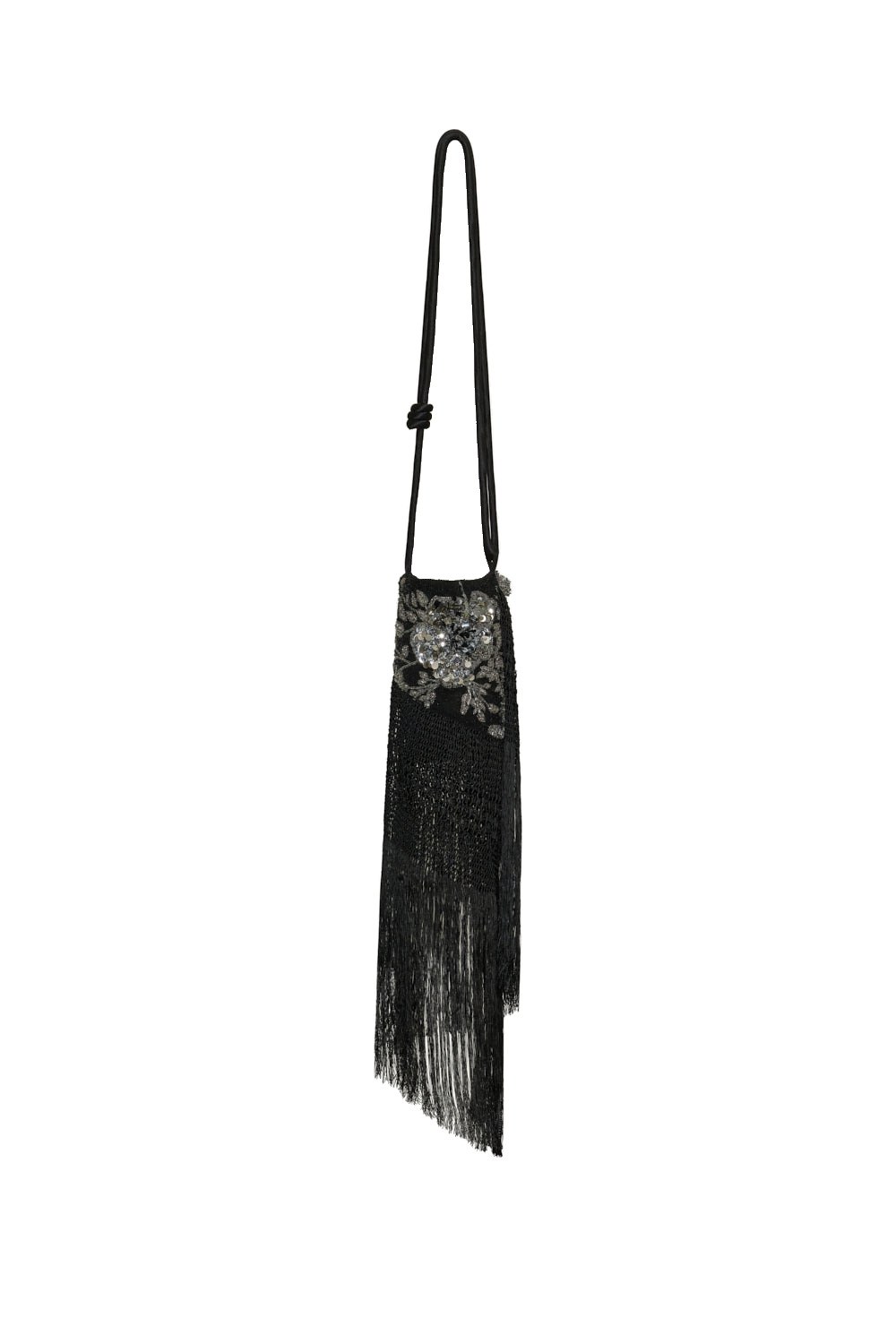 Verdant Spell Mochila in Black and Metallic Gray