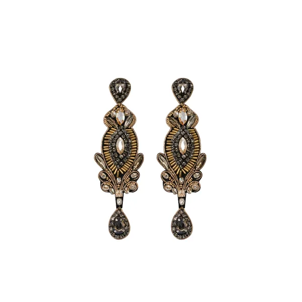 Vivid Vibration Earrings in Golden Glow