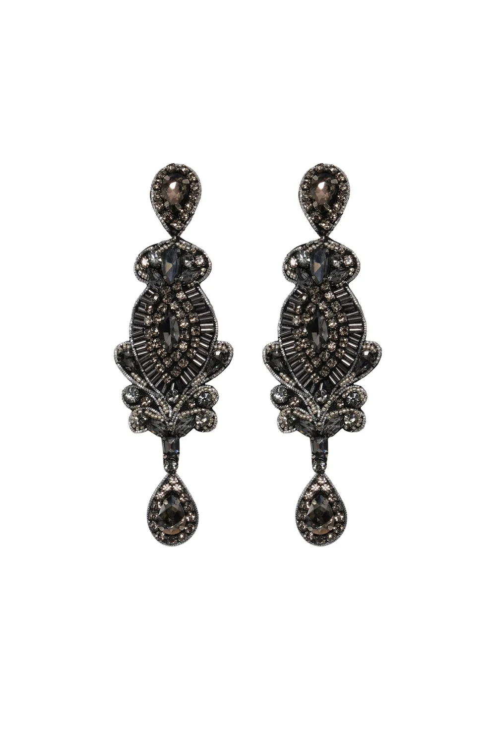Johanna Ortiz Vivid Vibration Earrings in Metallic Gray Johanna Ortiz Vivid Vibration Earrings in Metallic Gray