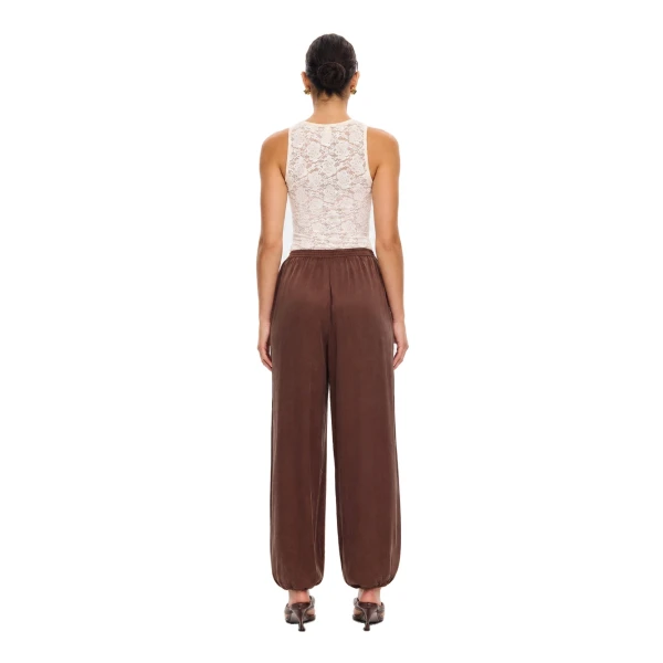 KIVARI Bonnie Lace Tank in Ivory, view 4