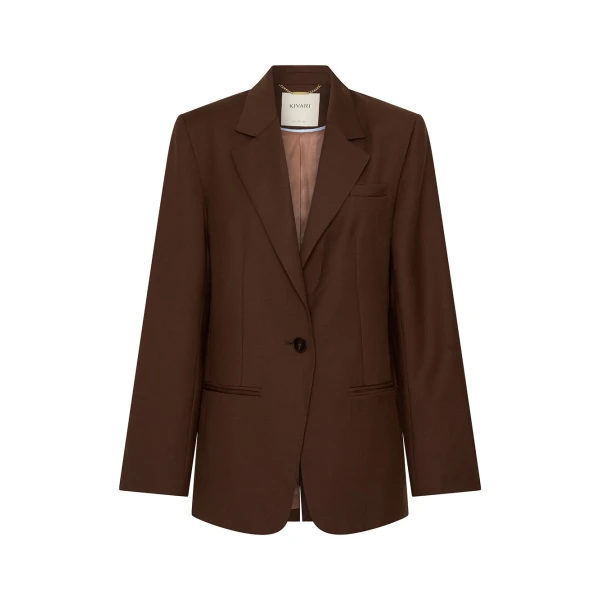Delany Blazer in Chocolate