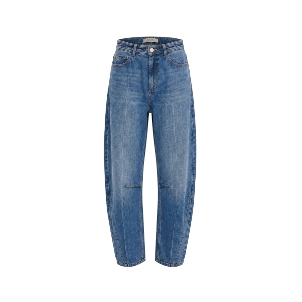 KIVARI Dylan Barrel Jean in Drift Blue