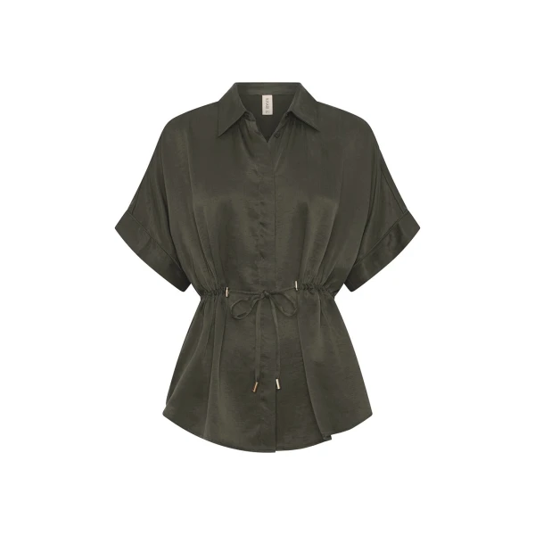 KIVARI Jaxon Shirt in Dark Green
