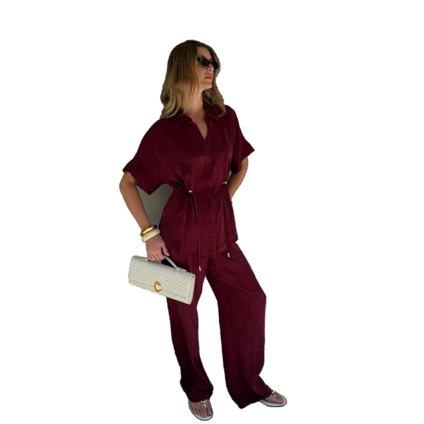 KIVARI Jaxon Shirt in Plum, view 3