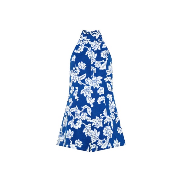 KIVARI Linda Playsuit in Blue Butter