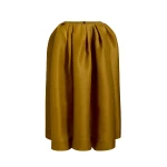 Khaite Adara Skirt in Bronze | Skirts | Coveti