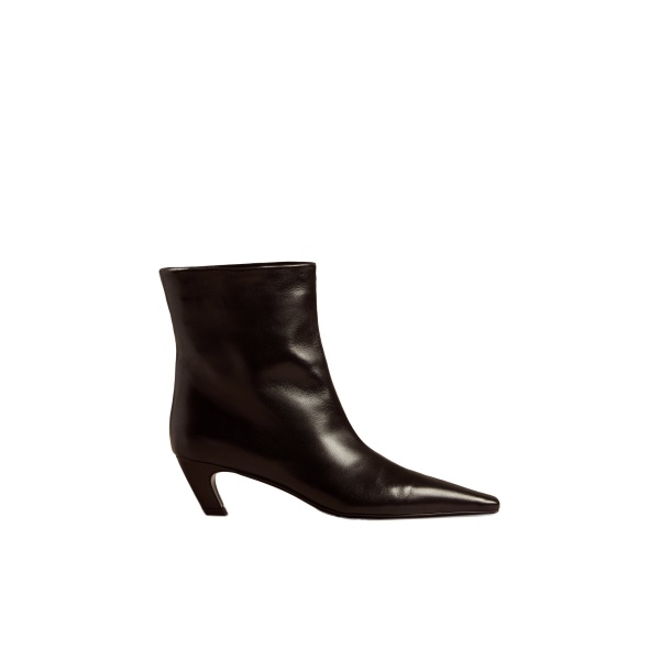 Khaite Arizona Boot in Black Leather