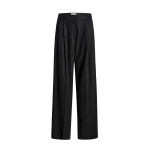 Khaite August Pant in Charcoal | Pants | Coveti