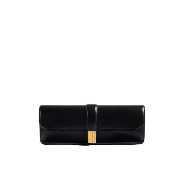 Khaite Blake Clutch in Black