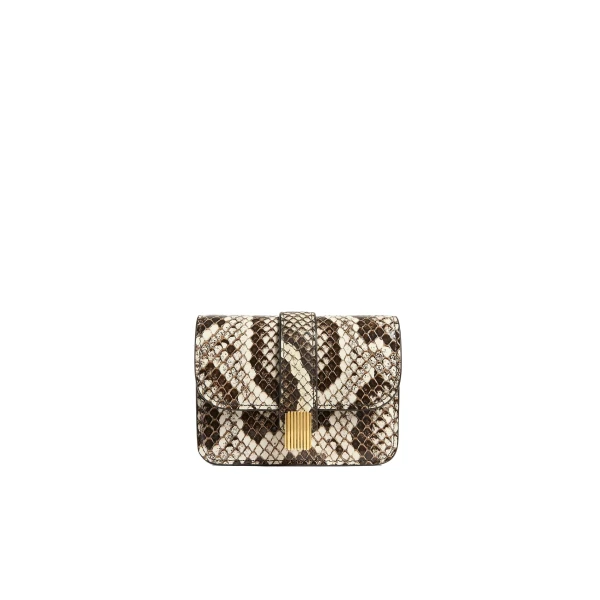 Blake Nano Bag in Natural Python