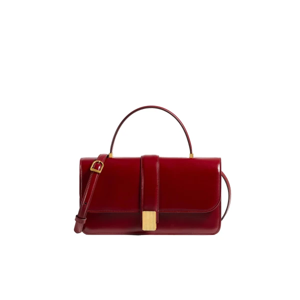 Blake Top Handle Bag in Oxblood