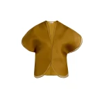 Khaite Briar Top in Bronze | Tops | Coveti