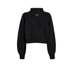 Khaite Cain Sweater in Black | Knitwear | Coveti