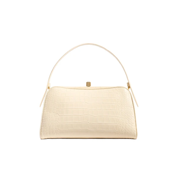 Cate Bag in Champagne Alligator