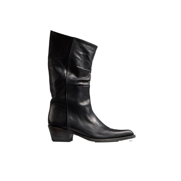 Khaite Clive Boot in Black Leather