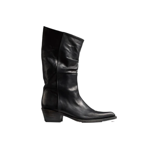 Khaite Clive Boot in Black Leather