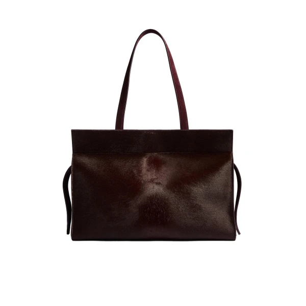 Crosby Bag in Rouge Noir Suede
