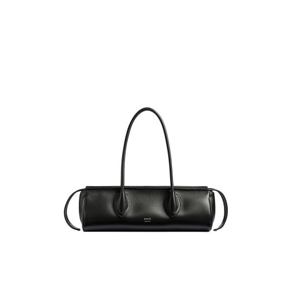 Khaite Donna Shoulder Bag in Black Leather
