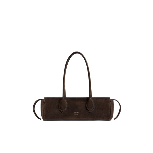 Khaite Donna Shoulder Bag in Ebano