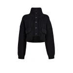 Khaite Eita Cardigan in Black | Knitwear | Coveti