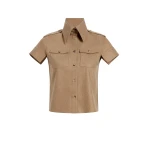 Khaite Emiel Top in Desert Sand | Tops | Coveti