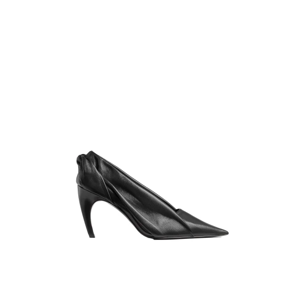 Eve Pump in Black Leather