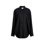 Khaite Goya Top in Charcoal | Tops | Coveti