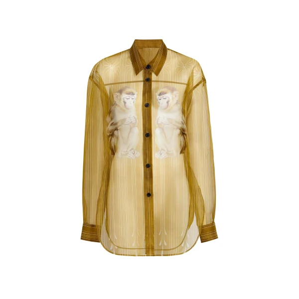 Goya Top in Monkey Print