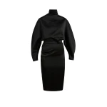 Khaite Harlin Dress in Black | Dresses | Coveti