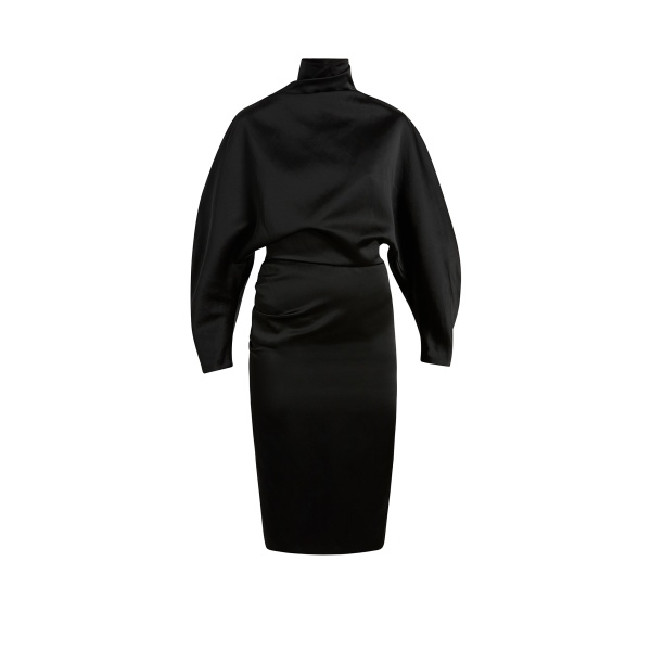 Khaite Harlin Dress in Black | Dresses | Coveti