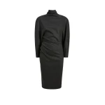 Khaite Harlin Dress in Charcoal | Dresses | Coveti