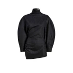 Khaite Harlow Top in Charcoal | Tops | Coveti