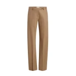 Khaite Hunter Pant in Desert Sand Wool Cashmere | Pants | Coveti