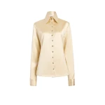 Khaite Ivy Top in Champagne | Tops | Coveti