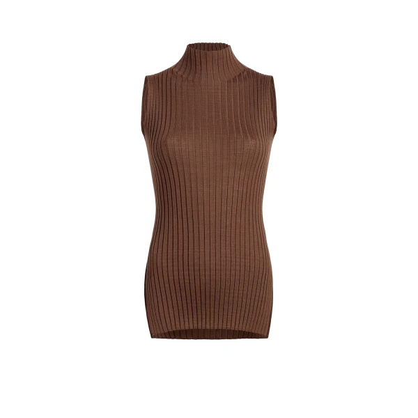 Karla Top in Chestnut
