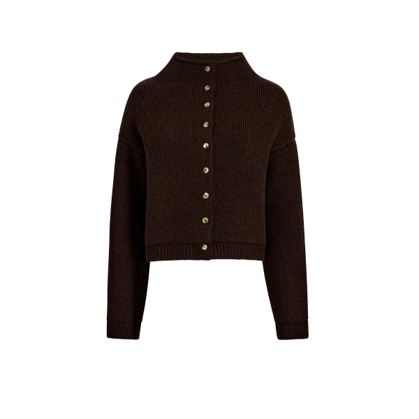 Marjorie Cardigan in Bark