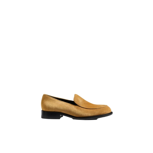 Miles Loafer in Goldenrod Suede