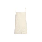 Khaite Neema Top in Ivory Glow | Tops | Coveti