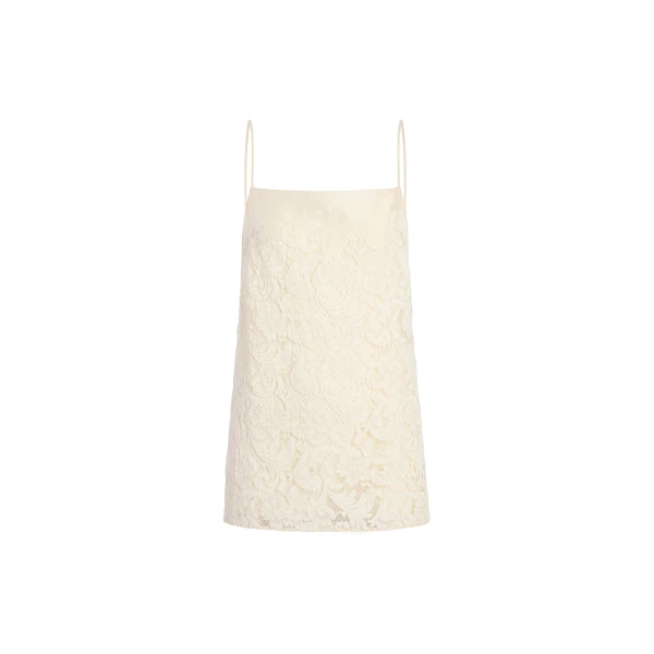 Neema Top in Ivory Glow
