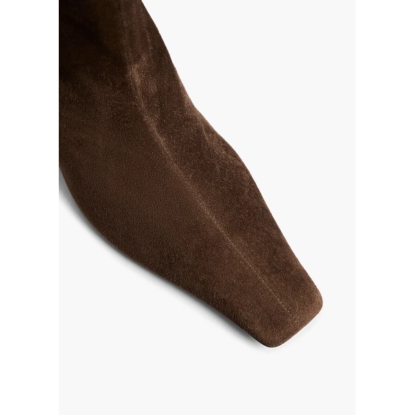 Ona Ankle Boot in Ebano Suede - Image 4