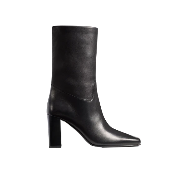 Khaite Petra Ankle Boot in Black