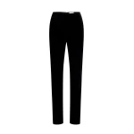 Khaite Ryden Pant in Black Velvet | Pants | Coveti