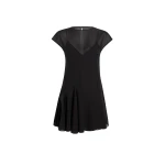 Khaite Scarla Dress in Black Silk | Dresses | Coveti