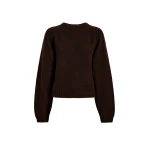 Khaite Simone Sweater in Bark | Knitwear | Coveti
