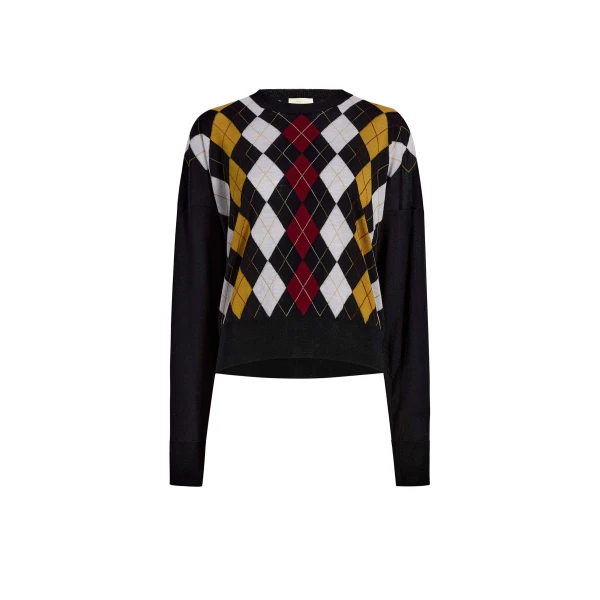 Tammy Sweater in Black Multi