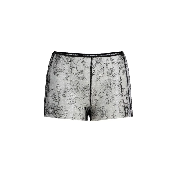 Khaite Tilly Panty in Black | Pants | Coveti