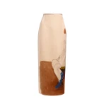 Khaite Winton Skirt in Lady Print | Skirts | Coveti